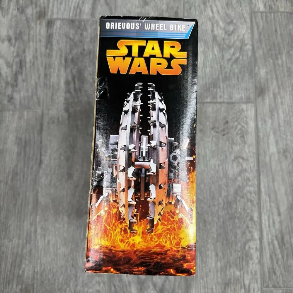 SEALED 2005 Star Wars GENERAL GRIEVOUS WHEEL BIKE Hasbro Kenner with Figure NEW